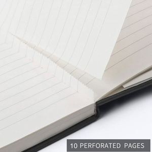 Cuaderno con Portaplumas, Cuadernos A5 para el Trabajo o la Escritura, Cuaderno con Páginas Rayadas para la Escuela - Product Image 6