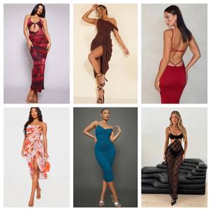 Liquidación de Ropa de Mujer al por Mayor, Vestidos de Verano, Moda Elegante e Informal, Envío Aleatorio de Inventario - Product Image 6