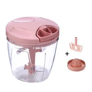 Household Hand Manual Food Cutter vegetable grater Mini Garlic Chopper