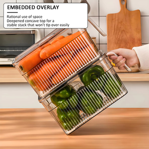 Atacado de Potes Herméticos de Alta Qualidade para Armazenamento de Alimentos na Cozinha, Caixa de Plástico <span class=keywords><strong>PET</strong></span> para Alimentos, Volta às Aulas - Product Image 4