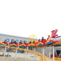 Manèges à glissière professionnels de conception élégante avec prix d'usine et haute qualité pour les parcs d'attractions et les sites touristiques
