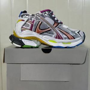 Baskets Chunky Unisexe Tendance, Marque de Luxe, Logo Designer, Taille 3XL, Qualité Supérieure, Semelle Épaisse, Track 3.0, Chaussures Décontractées de Marche BB - Product Image 5