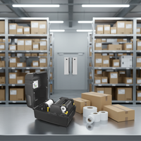 Imprimante d'étiquettes de codes-barres RFID UHF/HF à transfert thermique direct et par transfert thermique CHAINWAY CP30 300 dpi avec Ethernet LAN et USB en stock