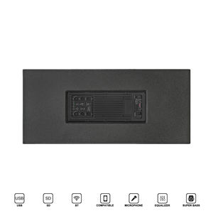 Système de sonorisation professionnel portable 4000W avec double caisson de basses actif 15 pouces et enceinte colonne 10 pouces, pour karaoké et sonorisation, avec boîtier en plastique, DSP/WiFi - Product Image 5