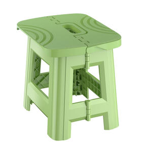 Taburete Plegable de Plástico PP para Exteriores, Ideal para <span class=keywords><strong>Patio</strong></span>, Balcón y Jardín - Product Image 1