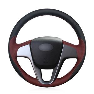 Cubierta de <span class=keywords><strong>volante</strong></span> para <span class=keywords><strong>Hyundai</strong></span> Solaris (RU) 2010-2016 Verna 2010-2016 <span class=keywords><strong>i20</strong></span> 2009-2015 Accent, precio al por mayor para ti - Product Image 4