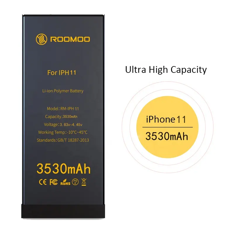 Mobile Phone Battery For Iphone 6 6s 7 8 Plus X Xr Xs Max 11 12 Pro Max 12 Mini 0 Cycle Rechargeable Batteries
