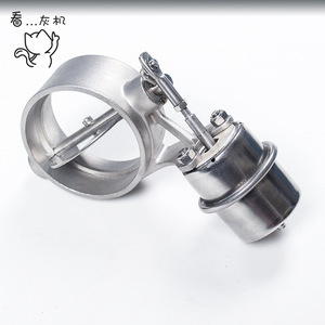 Universal Exhaust Vacuum Valve 76mm 3.0in Stainless Steel Mirror <b>Polished</b> For <b>Car</b> Modification - Product Image 4