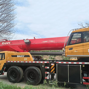 Mesin derek truk kombinasi truk derek 80 Ton blok beton batu bata truk derek dengan Grab - Product Image 3