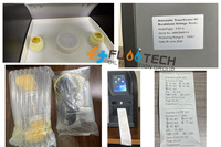 Probador de Voltaje de Descomposición de Aceite para Turbinas/Lubricantes/Transformadores FUOOTECH FOT-G, Kit de Prueba de BDV para Aceite Aislante, Probador de Resistencia Dieléctrica de Aceite