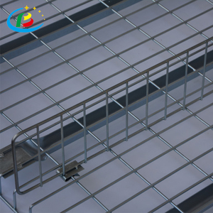 Étagères en fil métallique en acier galvanisé sur mesure pour entrepôt, séparateur en acier métallique, protection contre la corrosion pour système de rayonnage ISO 9001 - Product Image 4