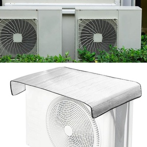 Couvertures de climatisation en feuille d'aluminium pour kit d'<span class=keywords><strong>extérieur</strong></span> Isolation thermique Couvertures de protection pour climatiseur Pare-soleil Couverture extérieure pour climatisation - Product Image 5