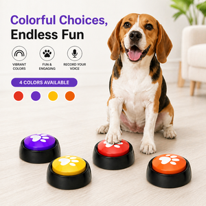 <span class=keywords><strong>Botones</strong></span> Parlantes <span class=keywords><strong>para</strong></span> <span class=keywords><strong>Perros</strong></span> en Varios Colores, <span class=keywords><strong>Botones</strong></span> Grabables <span class=keywords><strong>para</strong></span> Entrenamiento Canino, <span class=keywords><strong>Botones</strong></span> de Comunicación <span class=keywords><strong>para</strong></span> <span class=keywords><strong>Perros</strong></span> - Product Image 2