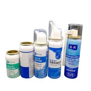 Botella de metal vacía para medicina, bote de aluminio para medicina salina hisiológica, 30ml, 50ml, 75ml - Product Image 6