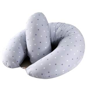 Almohada <span class=keywords><strong>de</strong></span> <span class=keywords><strong>lactancia</strong></span> para embarazo, cojín multifunción para <span class=keywords><strong>lactancia</strong></span>, cubierta lavable para recién nacido - Product Image 1