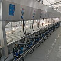 Machine à traire les vaches laitières personnalisable et machine de traitement du lait de vache, solution laitière complète