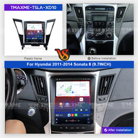Pemutar Radio mobil baru 9.7 inci layar sentuh Android untuk Hyundai 2011-2014 Sonata 8Core IPS 8 + 256G Multimedia DVD Player