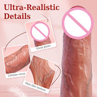 Dildo pour homme, vibrateur réaliste de grande taille pour femme, dildo à harnais pour homme, manchons de dildo