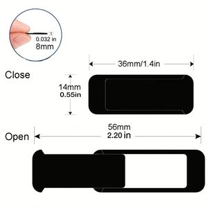 Customizable Laptop PC Webcam Covers - Stylish and Practical Promotional Business <b>Gifts</b> - Product Image 3