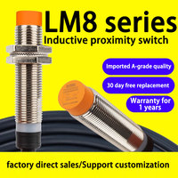 Sensor Fotoeléctrico Cilíndrico Impermeable MDCN M18, Interruptor de Proximidad, Sensor con Carcasa Metálica Resistente a Altas Temperaturas