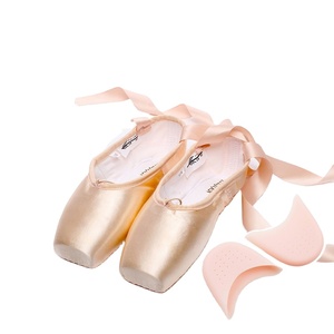 Scarpette da Danza Classica in Tela Comode e di Tendenza <span class=keywords><strong>con</strong></span> Fodera in Cotone, Suola Morbida e <span class=keywords><strong>Tacco</strong></span> Piatto per Ragazze - Product Image 2