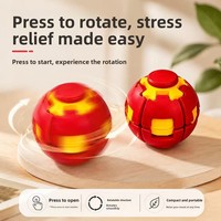 Vente en gros 2026 : Jeu de table en plastique anti-stress à presser et à faire tourner, boule sensorielle pour adultes, ornement cadeau contre l'anxiété