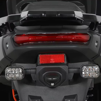 Scooter à essence 150cc à moteur sans balais CDI automatique haute performance pour trajets quotidiens, avec freins à disque et pneus de 12 pouces