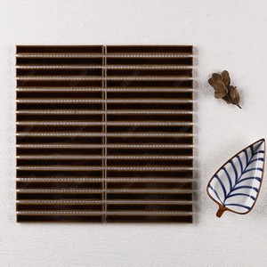 Nóng bán trang trí tắm phòng tắm tường bao gồm nhà bếp backsplash 15x145mm tráng men Kit Kat sứ Dải ngón tay gạch khảm - Product Image 4