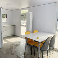 Maison conteneur pliable de luxe, modulaire préfabriquée, 2 chambres, 20, 30 ou 40 pieds, compacte et économique, fabriquée en Chine