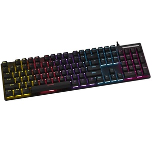 Bajeal K74 Computer Toetsenbord Computador Witte Schakelaar As Gamer Gaming Usb Mechanische Rgb Toetsenbord Voor <span class=keywords><strong>Pc</strong></span> - Product Image 1