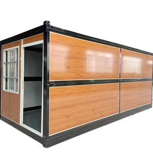 Hızlı montaj için kompakt taşınabilir katlanır konteyner ev modüler tasarım konut için kolay yer değiştirme yerden tasarruf çözümü - Product Image 3