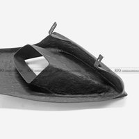 Pare-chocs avant sport de type EPA pour Nissan 350Z Z33, côté gauche, en fibre de carbone, avec conduit d'admission des phares, installation facile
