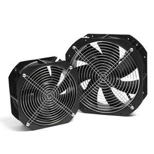 En alliage d'aluminium moteur sans balais À COURANT CONTINU DC 48 V 24 V 250mm ventilateur axial