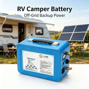 Batterie au phosphate de fer et de lithium 12V 100Ah LiFePO4 sans entretien, anti-vibrations, résistante aux chocs, <span class=keywords><strong>pour</strong></span> <span class=keywords><strong>camping</strong></span>-<span class=keywords><strong>car</strong></span>, caravane, motorhome - Product Image 1