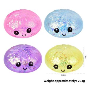 Jouet anti-stress géant réaliste Char Siu Bun & Xiaolongbao à presser et à éclater - <span class=keywords><strong>Gadget</strong></span> de décompression rebondissant en plastique - Product Image 5