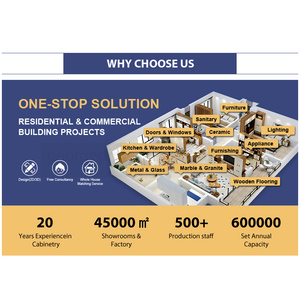 Úc biệt thự hiện đại tủ bếp màu trắng tủ đựng thức ăn bằng gỗ với bàn bếp đảo - Product Image 4