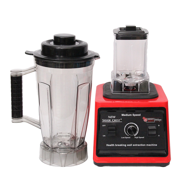 Hot Selling Blender for Ghana and Nigeria 8000W Big Power 3L 2 in 1 Silver Crest Blender 9525 Motor Electric Mixer