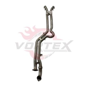 Tubo Intermedio de Acero Inoxidable Vortex de Igual Longitud para BMW M3 G80 M4 G82 G83 S58 Performance X Pipe Exhaust - Product Image 2