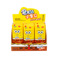 Sucettes Gélifiées aux Fruits Crazy Hair Liquid Candy pour Enfants, Saveurs Fruits Aigres, Yaourt et Menthe, Disponibles en Bouteilles et Sachets pour la Vente en Gros