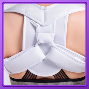 Attelle de Correction Posturale Azhengren Blanche XXXS-XL – Soutien Claviculaire et Correction du Dos pour Hunchback - Product Image 3