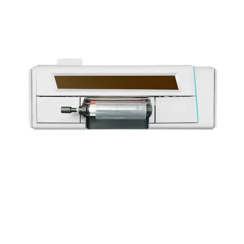 All-In-One Roll-To-Roll A2 A3 A4 Crystal Sticker Printer Desktop Film Emas dan Perak UV DTF Printer