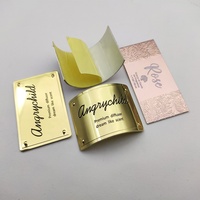 Étiquette en métal personnalisée de haute qualité, Design de mode, autocollants de bouteilles en relief 3d pour étiquette de vin/parfum