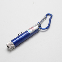 Red Laser Pointer Mini Led Flashlight UV Light Multifunction Metal Led Light Keychain