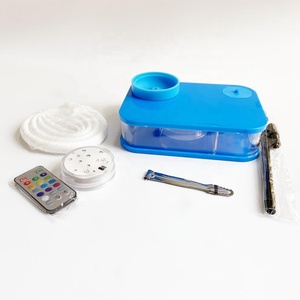 Großhandel benutzer definierte farbige Rauch Acryl <span class=keywords><strong>Shisha</strong></span> Chicha Sheesha tragbare LED <span class=keywords><strong>Shisha</strong></span> Set - Product Image 3