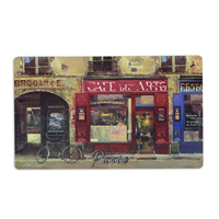 Set de table en plastique PP pour enfants, imperméable, écologique, imprimé avec des dessins animés, personnalisé, coloré, pour la décoration de la table à manger