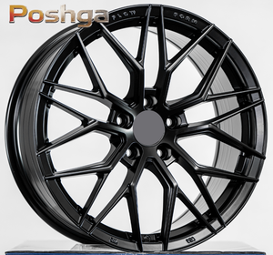 Jantes monobloc 5x120 5x112 5x114.3 en alliage 18 19 20 21 pouces, jantes en aluminium coulé, jantes en aluminium coulé Flow Formed pour voitures particulières - Product Image 3
