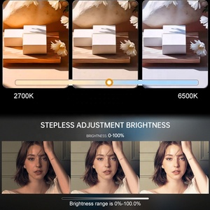 ZSYB ไฟ LED แบบพกพา, ไฟ LED สำหรับถ่ายภาพวิดีโอขนาด100วัตต์สำหรับสตูดิโอ - Product Image 2