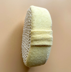 Éponge exfoliante en <span class=keywords><strong>sisal</strong></span> multifonctionnelle, écologique, pour le bain, éponge naturelle en loofah pour la douche - Product Image 3