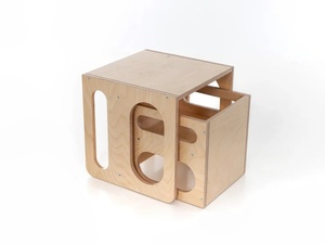 Ensemble <span class=keywords><strong>table</strong></span> et <span class=keywords><strong>chaise</strong></span> <span class=keywords><strong>Montessori</strong></span> pour le sevrage, <span class=keywords><strong>table</strong></span> de sevrage pour bébé, <span class=keywords><strong>cube</strong></span> <span class=keywords><strong>Montessori</strong></span>, <span class=keywords><strong>chaise</strong></span> en bois pour tout-petit, ensemble <span class=keywords><strong>table</strong></span> et <span class=keywords><strong>chaise</strong></span> - Product Image 5