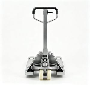 รถยกพาเลทสแตนเลส WELIFTRICH รับน้ำหนักได้ 2000 กก. มีล้อไนลอนหรือ PU ให้เลือก - Product Image 3